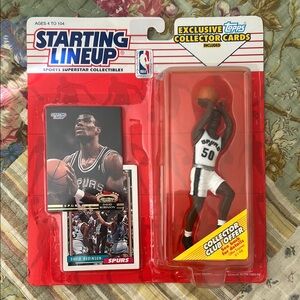 NBA Action Figure with Collector Cards